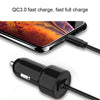 IBD321-Q3 Universal Fireproof Mobile Phone Car Charger, Model: QC3.0 18W