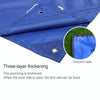3 in 1 Aotu AT6927 Multifunctional Outdoor Camp Riding Raincoat Picnic Blanket,  Size: 217x143cm(Orange)