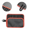 Road Sub-Bait Tool Bag Fishing Accessories Portable Storage Bag Waterproof Foldable Lead Fish Bag(Red Black)