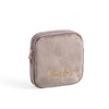 Plush Cloth Sanitary Napkin Storage Bag Sanitary Pad Storage Bag(Khaki)