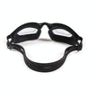 SG9017 Waterproof and Anti-fog Adult High-definition Large Frame Swimming Goggles for Men and Women(Black)