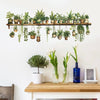 PH-QT4578 Plant Bonsai Decals Bedroom Decor Stickers Small Fresh Living Room Landscaping Decorative Wall Stickers