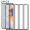 For Xiaomi Mi Mix 4 25 PCS 3D Curved Edge Full Screen Tempered Glass Film(Black)