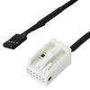 For Magotan New Touran Modified VW CD Player RCD510/310+/300+USB Switch Base+Wiring Harness(1.5m)