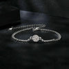 S925 Sterling Silver Electroplated Moissanite Bracelet(MSB016)