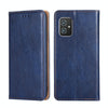 For Asus Zenfone 8 ZS590KS Gloss Oil Solid Color Magnetic Leather Phone Case(Blue)