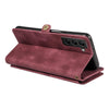 For Samsung Galaxy S21+ 5G Fantasy Multifunctional Zipper Wallet Leather Phone Case(Red)