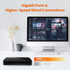 Tenda SG108 100/1000M Desktop Network Switch 8 Port Gigabit Desktop Switch Ethernet Switch LAN Hub(EU Plug)