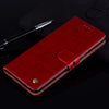 For Xiaomi Redmi Note 9 Pro Business Style Oil Wax Texture Horizontal Flip Leather Case, with Holder & Card Slots & Wallet(Red)