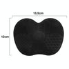 Silicone Brush Cleaner Mat Washing Tools for Cosmetic Make up Eyebrow Brushes Cleaning Pad Scrubber Board Makeup Clean Tool(Black)