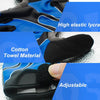 Boodun Bicycle Gloves Long Finger Cycling Glove Sports Outdoor Elastic Touch Screen Gloves, Size: L(Silver)