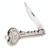 Mini Folding Key Knife Keychain - Steel Blade, 8cm - Multi-Colour