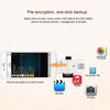 NK-208 3 in 1 i-Flash TF Card / SD Card Reader For 8 Pin + USB 2.0 + Micro USB Devices(White)
