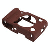 Soft Silicone Protective Case for FUJIFILM X-A5(Coffee)