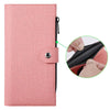 For iPhone 14 Pro ViLi GBS-C Series MagSafe Magnetic RFID Leather Flip Phone Case(Pink)