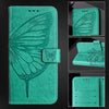 For Asus Zenfone 11 Ultra Embossed Butterfly Leather Phone Case(Green)