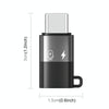 PULUZ 8 Pin to USB-C / Type-C OTG Adapter (Black)