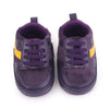 D2540 Autumn And Winter Soft Soled Walking Shoes Baby Shoes For 0-1 Years Old, Size: 13cm(Purple)