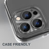 For iPhone 16 Pro / 16 Pro Max ENKAY Aluminium Alloy Tempered Glass Lens Cover Film(Black)