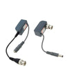 2x CCTV Balun Video/Audio/Power over CAT5 for DVR Camera