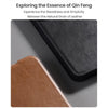 For Samsung Galaxy A56 5G NILLKIN QIN Series Pro Sliding Camera Cover Design Leather Phone Case(Black)