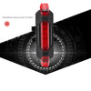 AQY-093 Detachable USB Rechargeable LED Bike Taillight(Red)