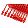 10 In 1 Small Waist Goblet Makeup Brush Set Beauty Tools(Red)
