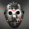 Halloween Party Cool Thicken Jason Mask(Silver)