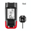 3 In 1 Wireless Bicycle Code Meter Lamp Strong Light Front Light, Colour: Red