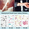40 PCS Waterproof Small Fresh Tattoo Stickers(RC-454)