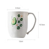 Creative Cute Plastic Cup Household Couple Cup(Ivory)