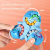 Six-sided Spinning Fidget Spinner Ball(Orange)