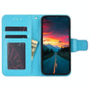 For Samsung Galaxy A56 5G Crystal Texture Leather Phone Case(Sky Blue)