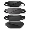 MARK RYDEN Small Chest Bag Men Casual Sports Messenger Bag Shoulder Bag(Elegant Black 7786)