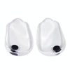 Inverted Magnet Correction Heel Pad, Size: M 35-39 Code(Transparent)