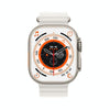 T800 Ultra 1.99 inch Ocean Silicone Band Smart Watch Support Heart Rate / ECG (White)