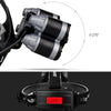 5 LEDs USB Rechargeable Outdoor Long-range Camping Night Fishing Headlight