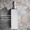 Hotel Stainless Steel Soap Dispenser Home Wall Mounted No Punch Press To Soap Bottle, Style: Round 3 Barrel