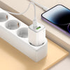 hoco N41 Almighty PD20W Type-C + QC3.0 USB Charger, EU Plug(Black)