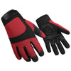 1pair Children Full Finger Breathable Anti-Fall Riding Gloves Outdoor Bicycle Protective Gloves, Size: S(Red And Black)