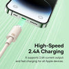 Baseus USB to 8 Pin Fast Charging Data Cable, Cable Length:2m(Pink)