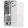 iPhone 11 Pro Max Glass Back Cover - Transparent