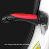 Car Cane Handle Portable Mobility Aid Flashlight Belt Cutter Glass Breaker Emergency Escape Tools