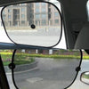 2 PCS Car Window Foldable Shade for Side Blocks UV Rays with Suction Cups