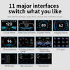 3.5" Car HUD Head Up Display GPS+OBD2 Dual System
