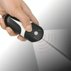 Ultrasonic Dog Repeller, LED Torch, Handheld, Black + White