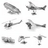3 PCS 3D Metal Assembly Model DIY Puzzle, Style: Mars Probe