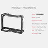 YELANGU C18 YLG0915A-A Video Camera Cage Stabilizer for Panasonic Lumix DC-S1H / DC-S1 / DC-S1R (Black)