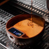 200g/0.1g  High Precision Solid Wood Coffee Scale Touch Button Rechargeable Kitchen Scale CM200