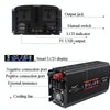 2600W LCD Smart Home Car Inverter 12V To 220V Power Converter